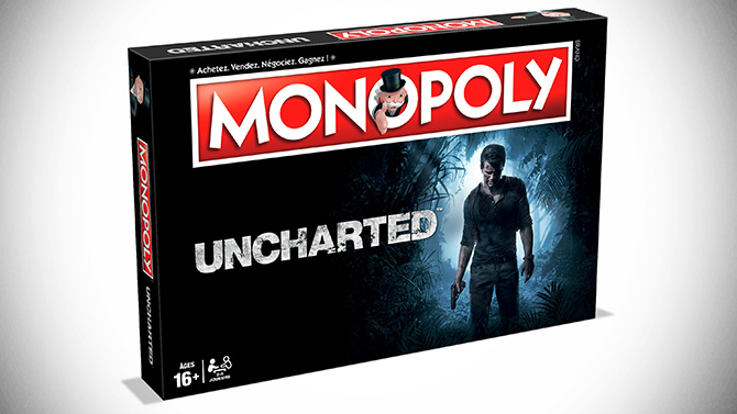 Uncharted aura bientôt son Monopoly en Français, infos et photos