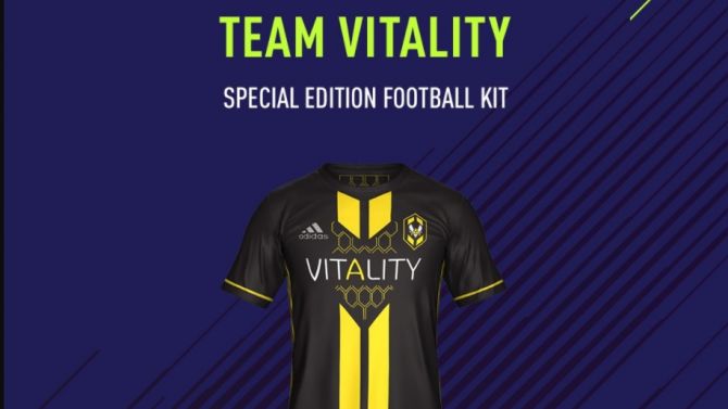 FIFA 18 : Le maillot de Team Vitality intégré dans Ultimate Team !