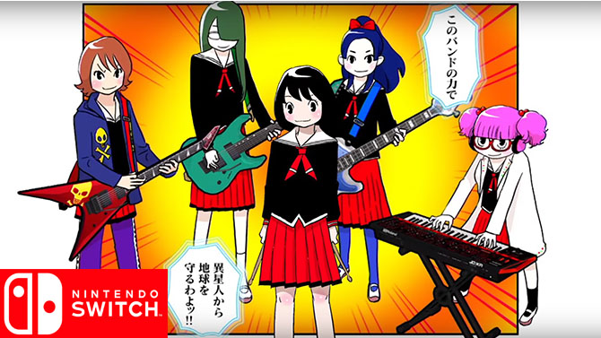 TGS 2017 : Oubliez Wii Music avec Gal Metal sur Switch, première vidéo métal hurlant