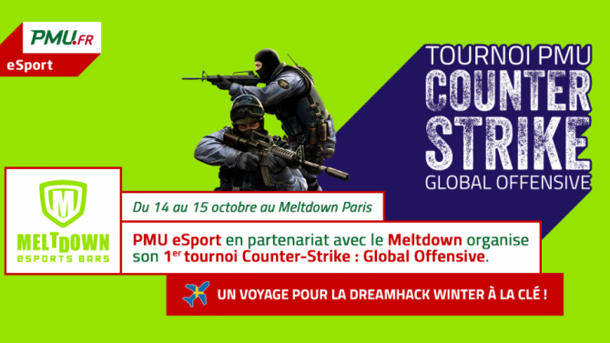 eSport : le PMU lance son propre tournoi CS:GO