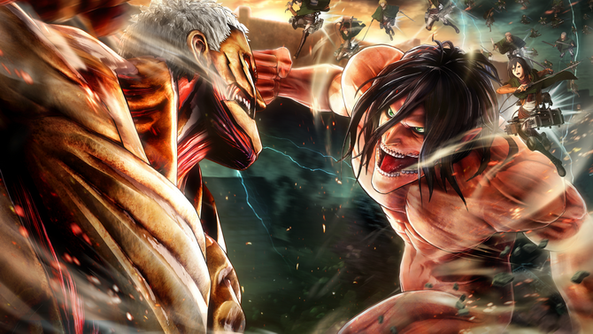 Attack on Titan 2 trouve des supports dont la Switch et s'illustre en images