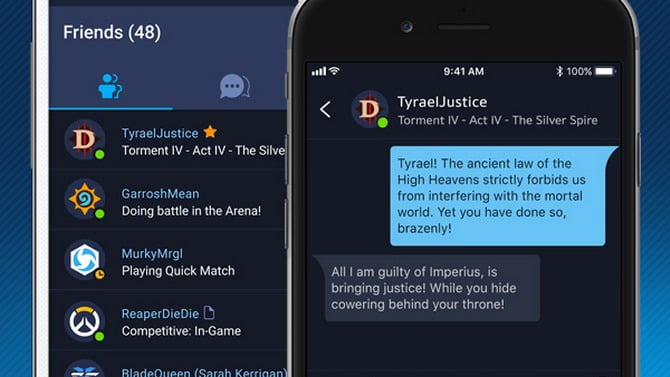Blizzard lance l'application Battle.net sur iOS et Android