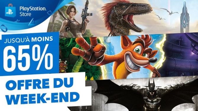 PS Store : Les grosses offres du week-end sont là, jusqu'à -65% de réduction