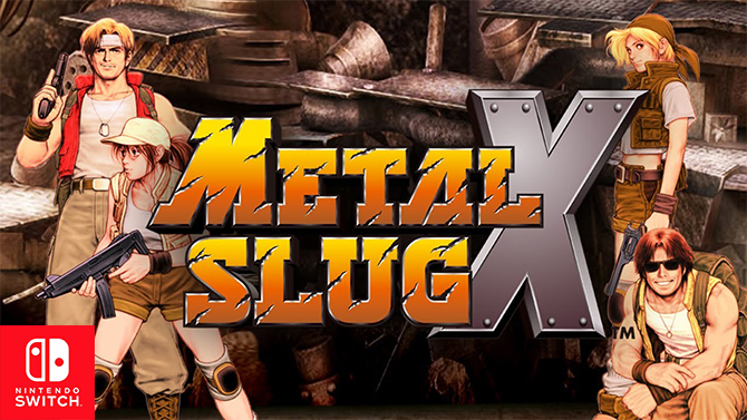 Metal Slug X débarque sur l'eShop de la Switch à coups de grenades