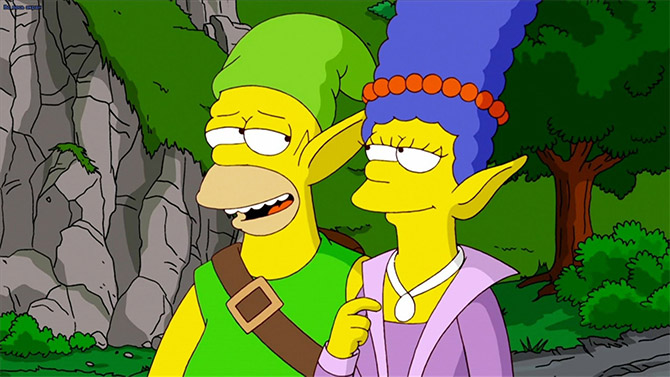 The Simpsons rend hommage à Zelda dans le premier épisode de la saison 29