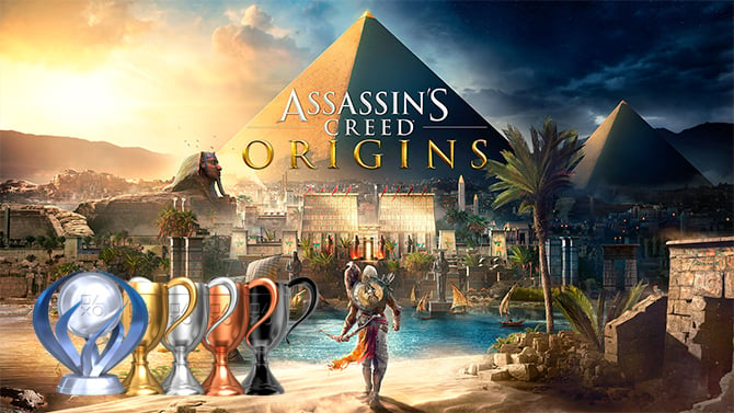 Assassin's Creed Origins livre sa liste de trophées : Tous les détails