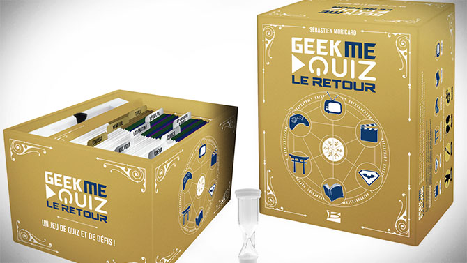 Geek Me Quizz, le jeu de société des geeks, est de retour