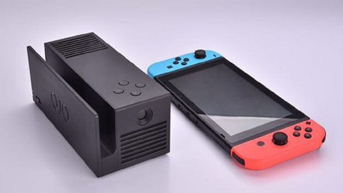 Nintendo Switch : Un Dock mini-projecteur va passer par le crowdfunding
