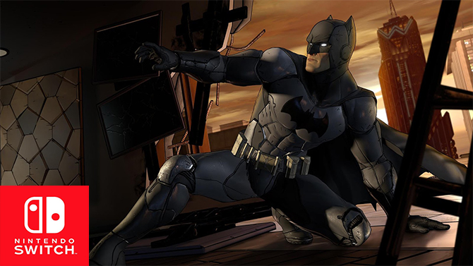 Batman The Telltale Series prend son envol sur Switch