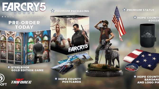 Far Cry 5 présente son edition collector "Resistance"