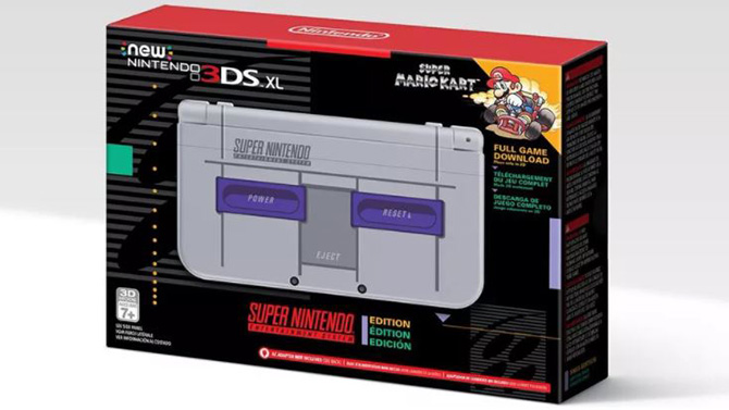 Une 3DS XL aux couleurs de la SNES américaine disponible sur Amazon