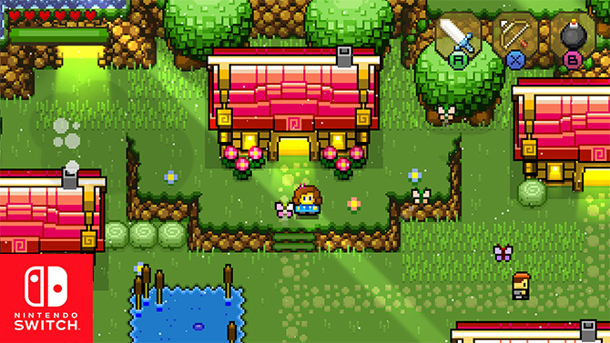 Blossom Tales arrive sur Switch et rend hommage à Zelda 3 en vidéo