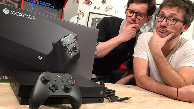 Xbox One X : Notre unboxing + comparatif PS4/Xbox One en vidéo