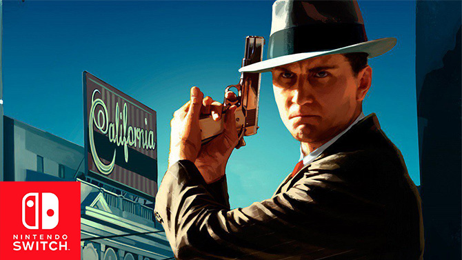 L.A. Noire sur Switch nécessite l'achat d'une carte micro SD, Cole Phelps est à l'étroit
