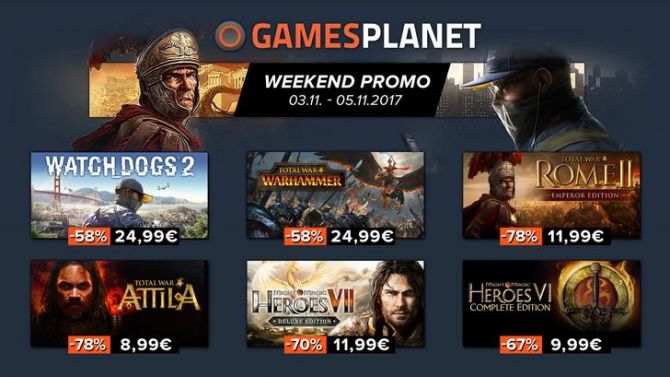 Gamesplanet : Quelques bons plans dont CoD WWII, Nioh CE, Sonic Forces...