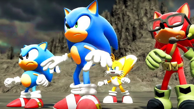 Sonic Forces se lance à toute vitesse en vidéo