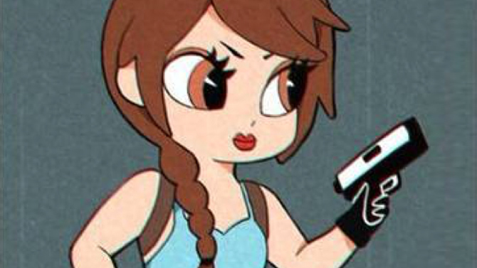 L'image du jour : Lara Croft, Master Chief et d'autres personnages à la sauce Cuphead