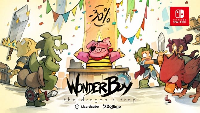 Wonder Boy The Dragon's Trap encore moins cher sur l'eShop Nintendo