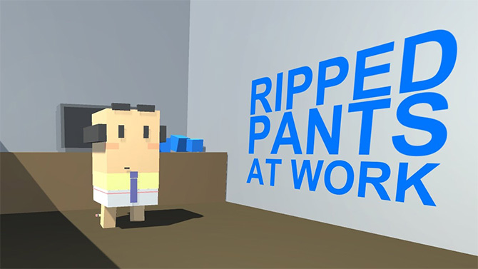 Ripped Pants at Work : La première simulation de craquage de pantalon en vidéo