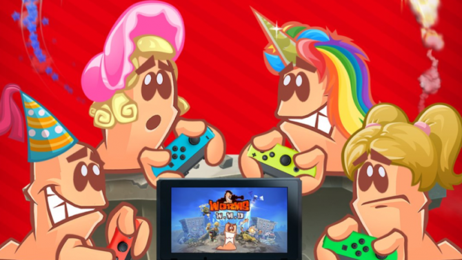 Worms WMD est disponible sur Switch, le trailer de lancement est là