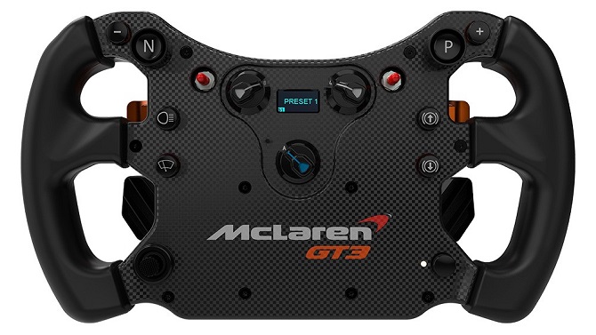 Fanatec reproduit le volant McLaren GT3 pour l'année prochaine