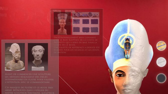HoloLens est utilisé par le CNRS pour "rendre vie" au buste d'Akhenaton