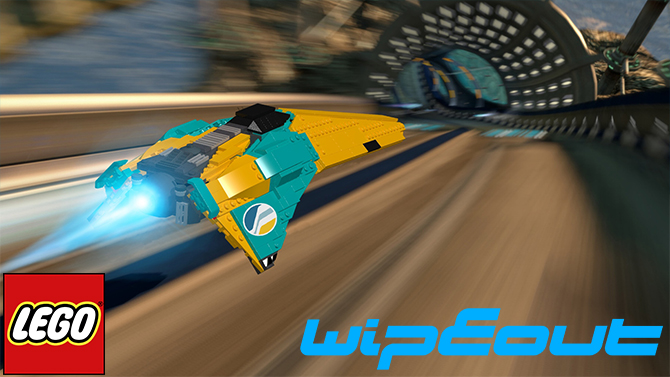 Découvrez les LEGO WipEout : Les bolides qui cassent vraiment des briques