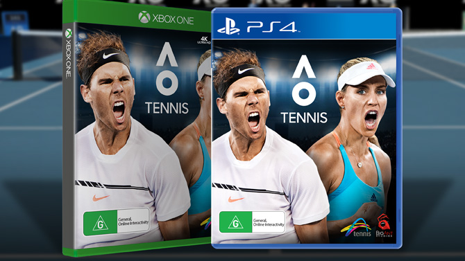 AO Tennis annoncé en vidéo sur PS4 et Xbox One, et ça sort bientôt