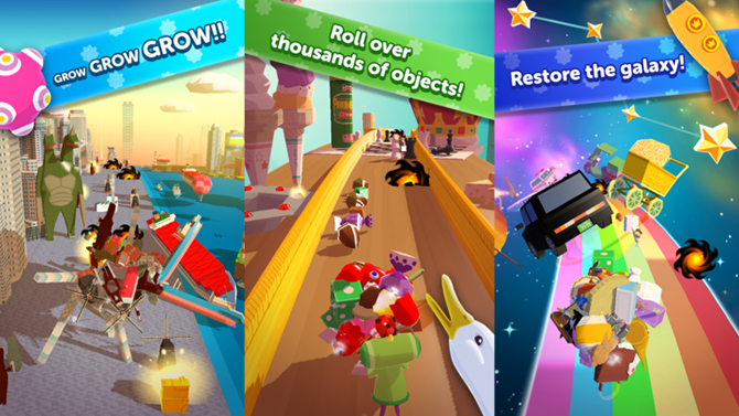 Amazing Katamari Damacy déboule sur Android : Le Japon dans la paume de la main