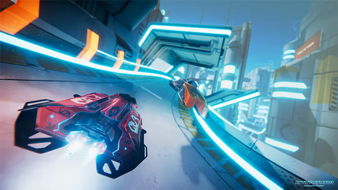 Découvrez Antigraviator, un nouveau clone agressif de WipEout
