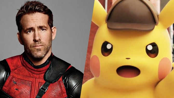 Ryan Reynolds (Deadpool) va incarner Pikachu au cinéma, les infos