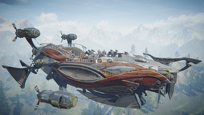 Bluehole (PUBG) révèle les premiers vaisseaux et armes de Ascent Infinite Realm