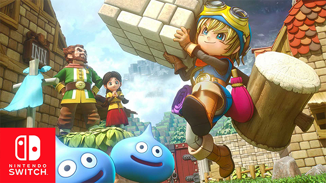 Dragon Quest Builders trouve enfin sa sortie sur Switch et présente ses bonus