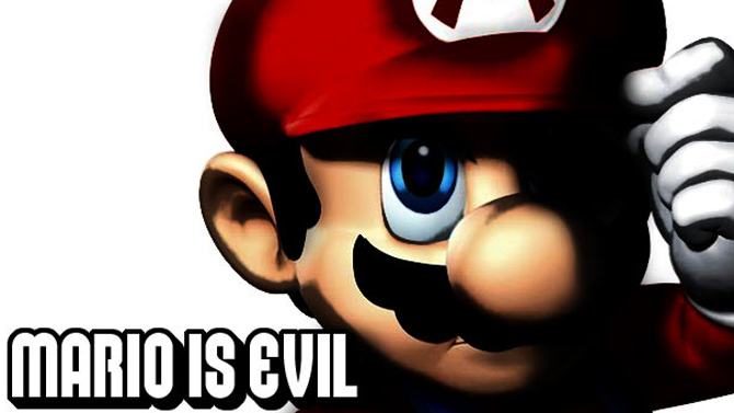 L'image du jour : Le côté obscur de Mario