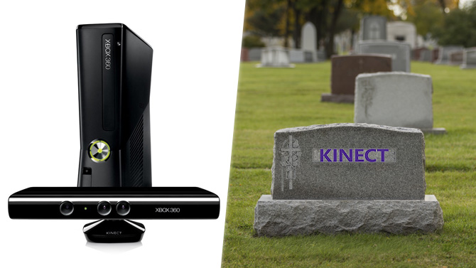 Kinect : Microsoft plante un dernier clou dans le cercueil de sa caméra indispensable