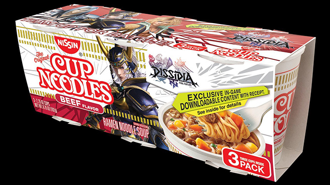 Les DLC de Dissidia Final Fantasy NT en mangeant des nouilles instantanées ? C'est possible !