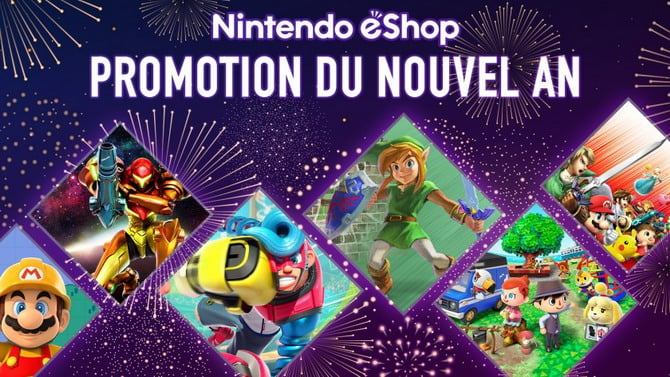 Nintendo fête la nouvelle année avec une promotion sur l'eShop