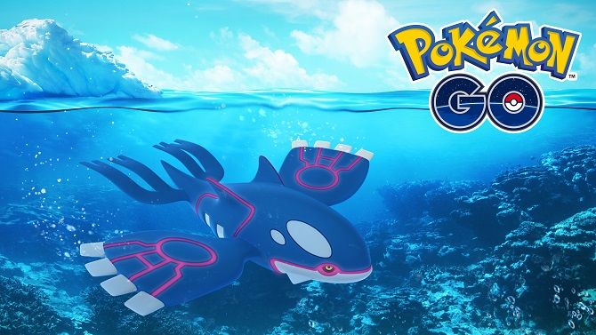Pokémon Go : Kyogre fait une apparition sauvage pour la Saint Valentin