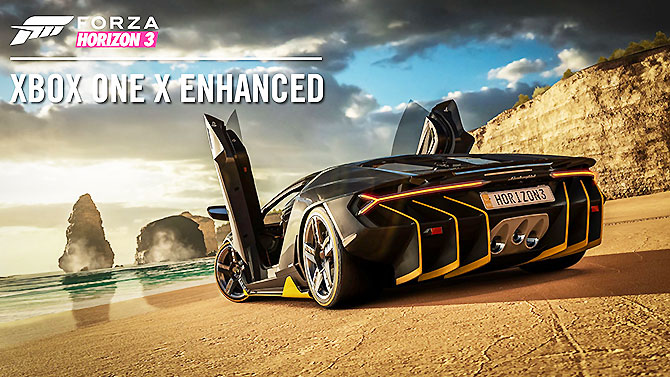 Xbox One X : Forza Horizon 3 a enfin sa mise à jour 4K