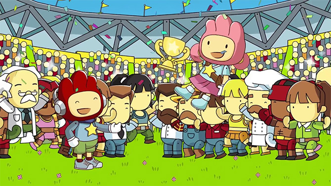 Scribblenauts Showdown officialisé sur Nintendo Switch, PS4 et Xbox One