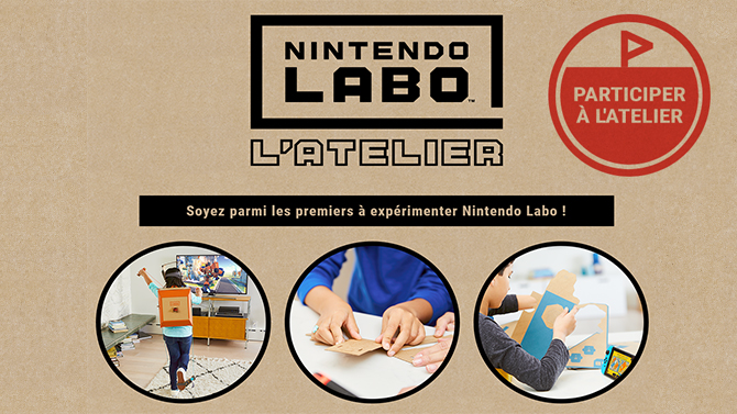 Nintendo Labo : Essayez-le gratuitement à la Cité des Sciences !