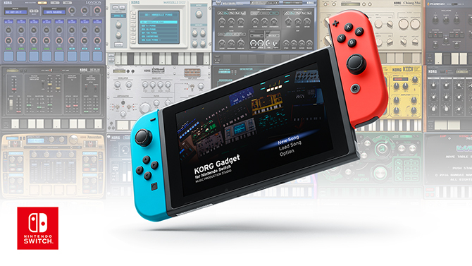 Nintendo Switch : KORG dévoile un véritable studio musical transportable