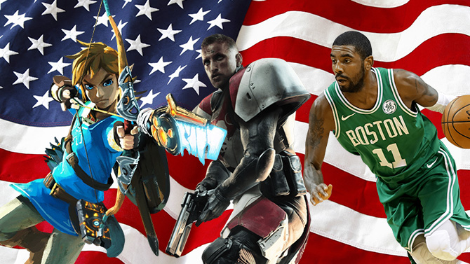 Voici le classement des 10 jeux les plus vendus aux USA en 2017