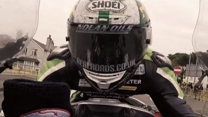 TT Isle of Man s'annonce en vidéo, les images du danger immédiat