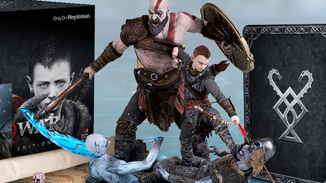 God of War PS4 révèle ses brutales éditions Collector