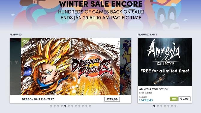 C'est encore la folie des soldes chez Humble, avec du gratuit pour Amnesia