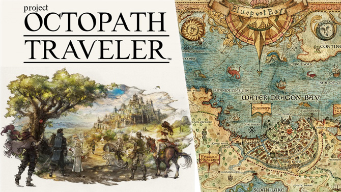 Project Octopath Traveler : Un internaute reproduit la world map du jeu