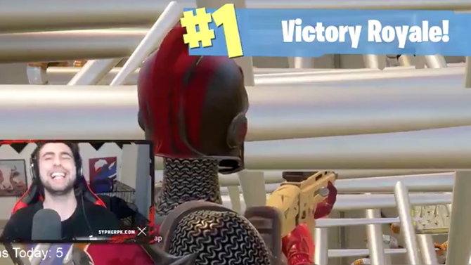 L'image du jour : Un piège de très TRÈS haut niveau dans Fortnite