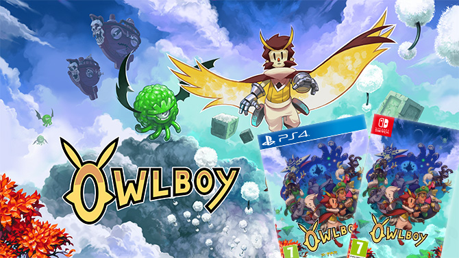 Owlboy annoncé en version physique sur Switch et PS4 : Le hibou qui fera le printemps
