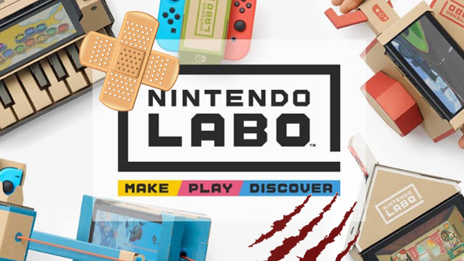 Nintendo Labo : Réparer et comprendre les Toy-Con fait partie du concept